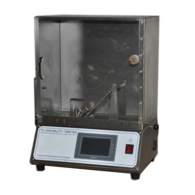 ASTM D1230 Fabric Flamability Testing Equipment 45 Derajat Stainless Steel